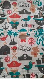 Flanellen dekbedovertrek 1p piraat, Ophalen of Verzenden, Gebruikt, Jongetje of Meisje, Dekbedovertrek