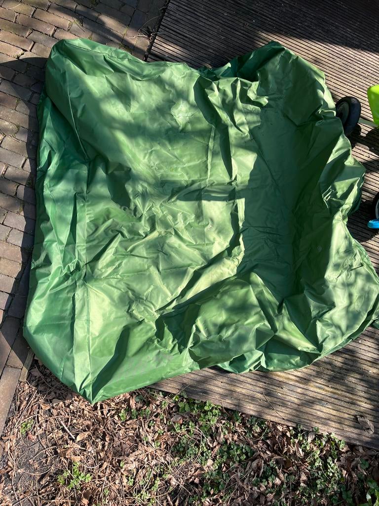 Waterdicht Zandbakzeil 120x120x20 cm groen, Ophalen, Nieuw