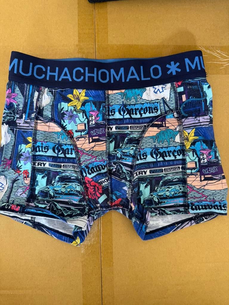 11 stuks Muchachomalo boxershorts maat 146/152, Kinderen en Baby's, Ophalen of Verzenden, Zo goed als nieuw, Jongen, Nacht- of Onderkleding