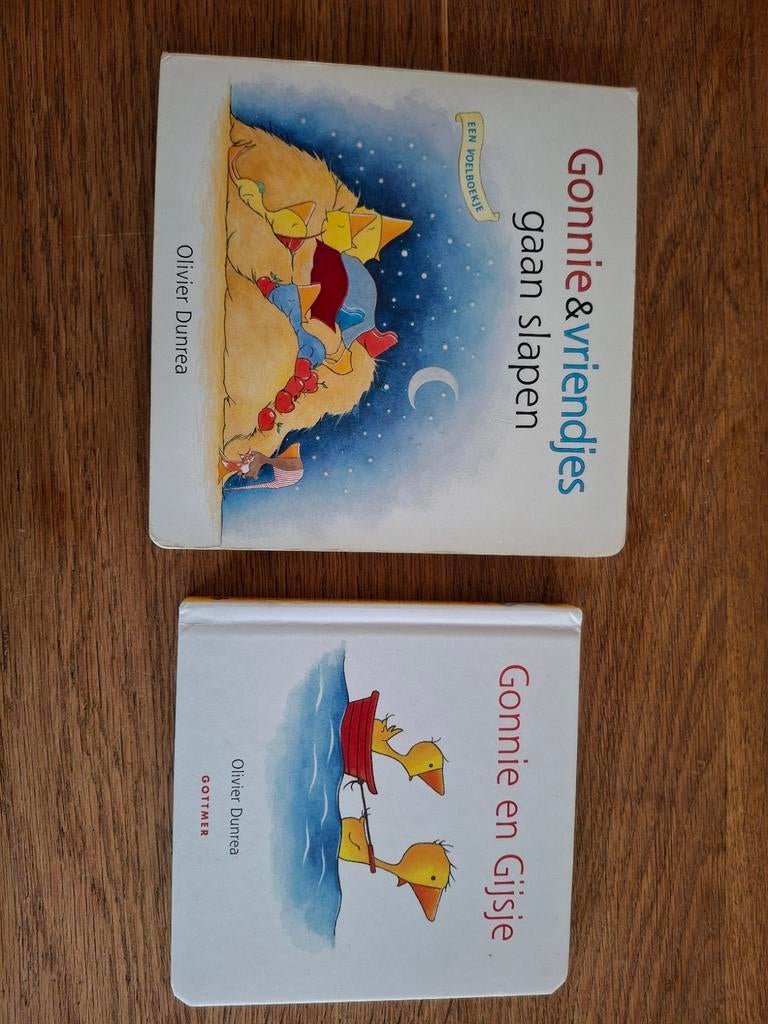 Gezellige Gonnie en Gijsje Boekjes Set, Boeken, Ophalen of Verzenden, Gelezen, Olivier Dunrea, 1 tot 2 jaar