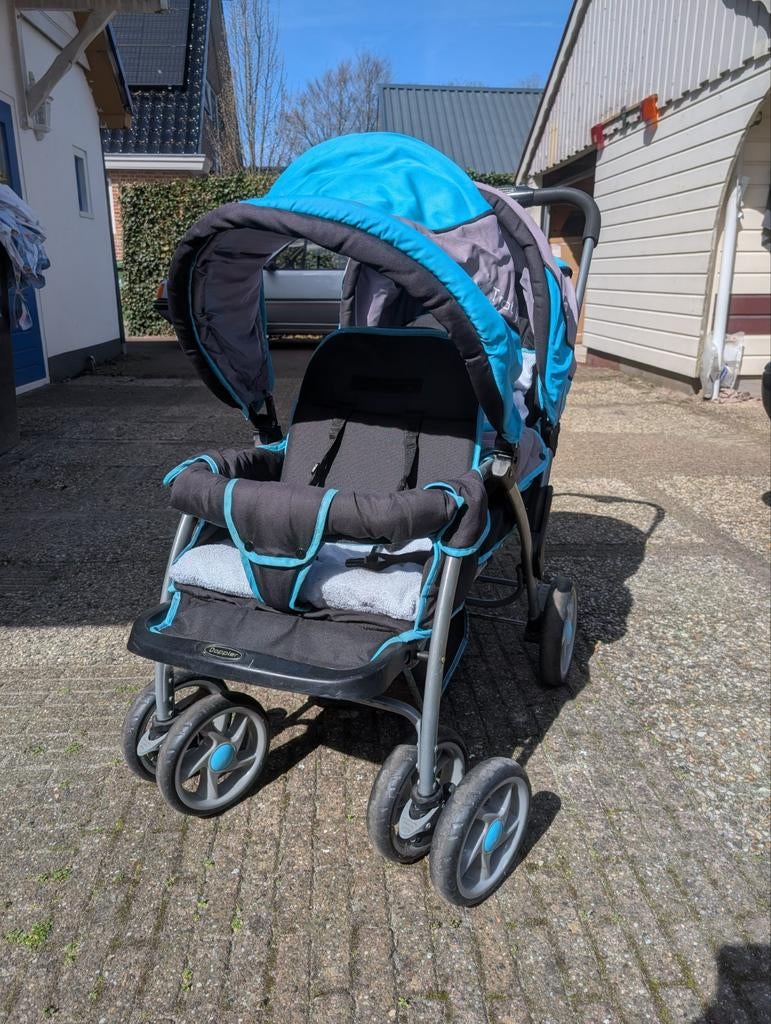 Handige Duowagen - tweelingwagen, Ophalen of Verzenden, Overige merken, Duowagen