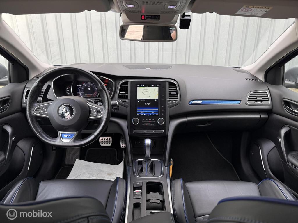 Renault Megane Estate 1.6 GT | 206PK! | 4-Control | Leder, 1618 cc, 4 cilinders, Blauw, 1405 kg