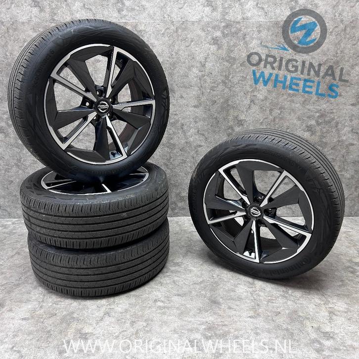 19 inch originele velgen + zomerbanden Nissan Qashqai 6UA3A, Auto-onderdelen, Banden en Velgen, Banden en Velgen, All Season, 19 inch