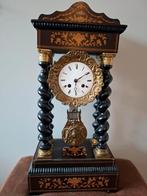 Japy Frères Franse antieke kolommenklok (1891?), Ophalen of Verzenden