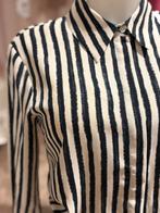 Mango gestreepte blouse crepestof maat 36, Kleding | Dames, Blouses en Tunieken, Verzenden, Zo goed als nieuw, Maat 36 (S)