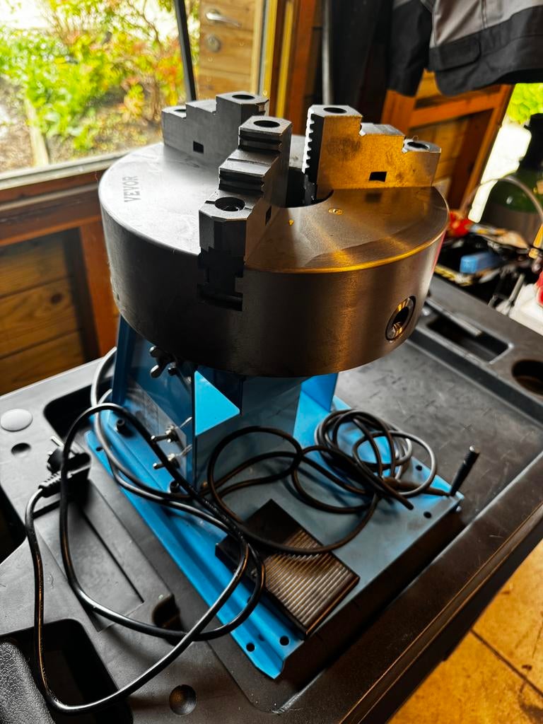 Vevor las manupilator + grote klauw, Doe-het-zelf en Verbouw, Gereedschap | Lasapparaten, Ophalen, Zo goed als nieuw, Overige typen