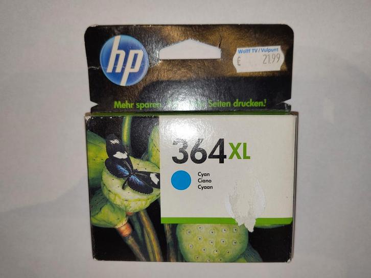 HP 364XL Cyaan Inktcartridge - Nieuw en Ongeopend, Computers en Software, Printerbenodigdheden, Nieuw, Cartridge, Ophalen of Verzenden