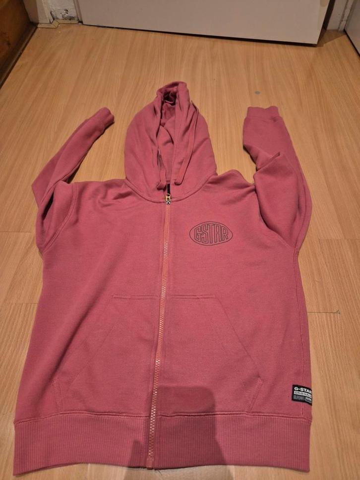 G-Star RAW hoodie, Mango topje en broek, Kleding | Dames, Truien en Vesten, Gedragen, Maat 36 (S), Roze, Ophalen of Verzenden