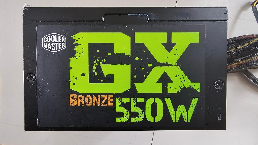 Coolermaster voeding 550Watt, Ophalen of Verzenden, Gebruikt