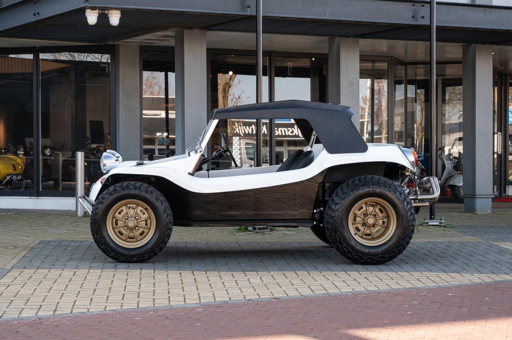 Volkswagen buggy Meyers Manx (bj 1970), Auto's, Zwart, Volkswagen, Wit, Bedrijf