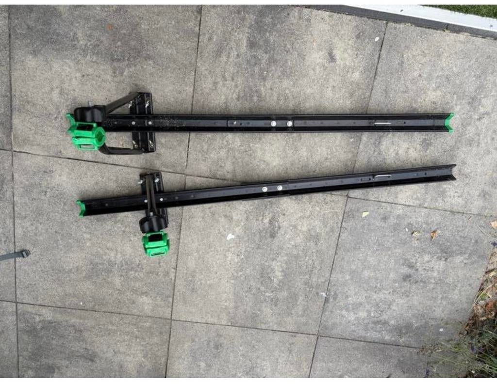 2 fietsendragers voor dakdragers of imperial, Auto diversen, Fietsendragers, Ophalen, 2 fietsen, Gebruikt, Dakdrager