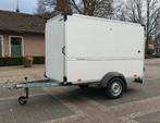 Nette Humbaur gesloten aanhanger enkelasser 250x130x150, Ophalen, Gebruikt