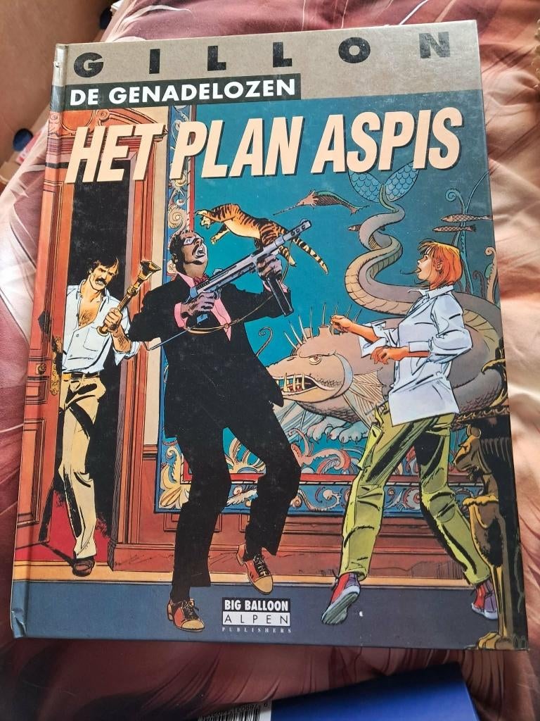 De genadelozen : het plan aspis hc, Boeken, Stripboeken, Gelezen, Eén stripboek, Ophalen