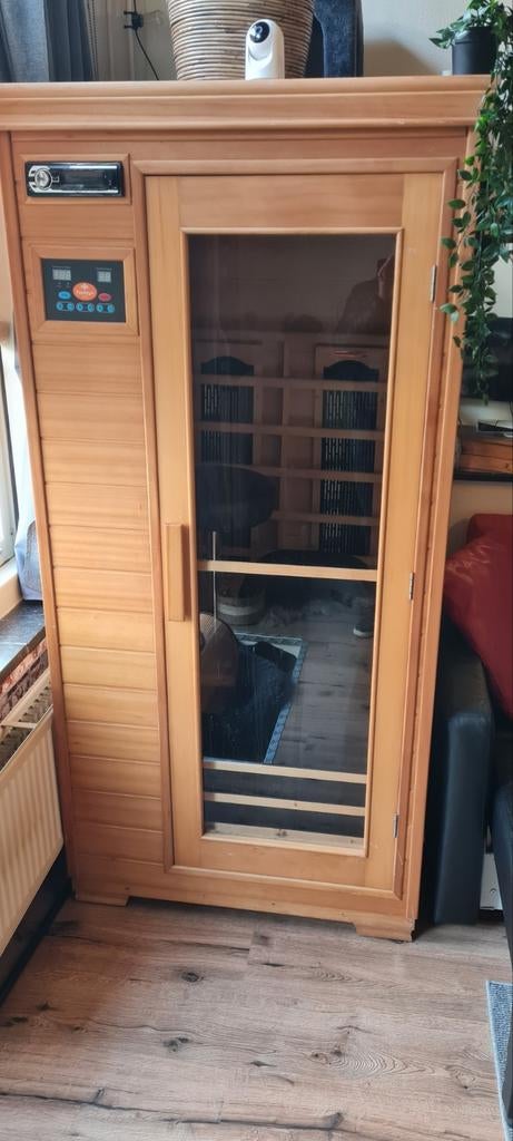 Compacte infraroodsauna voor thuisgebruik, Ophalen