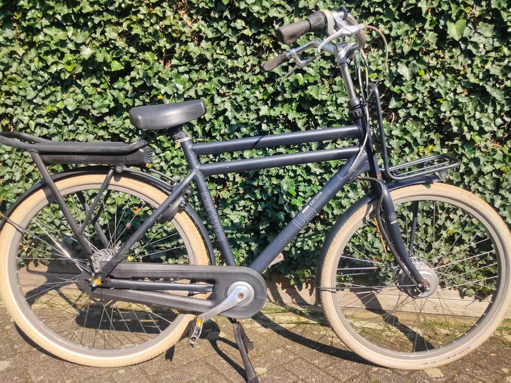 Cortina fiets met rekje, Fietsen en Brommers, Fietsen | Dames | Omafietsen, 56 cm of meer, Ophalen, Zo goed als nieuw, Versnellingen
