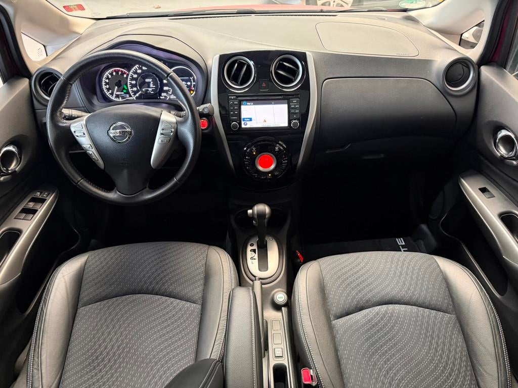 Nissan Note 1.2 DIG-S Tekna|Panorama|Automaat|Cruise|360 Cam, Auto's, Euro 5, Gebruikt, 1045 kg, Met garantie (alle)