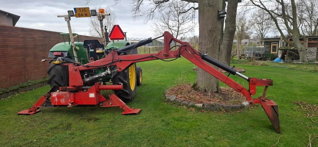 Driepunts landbouw kraan voor achter de tractor (in de hef), Ophalen, Gebruikt