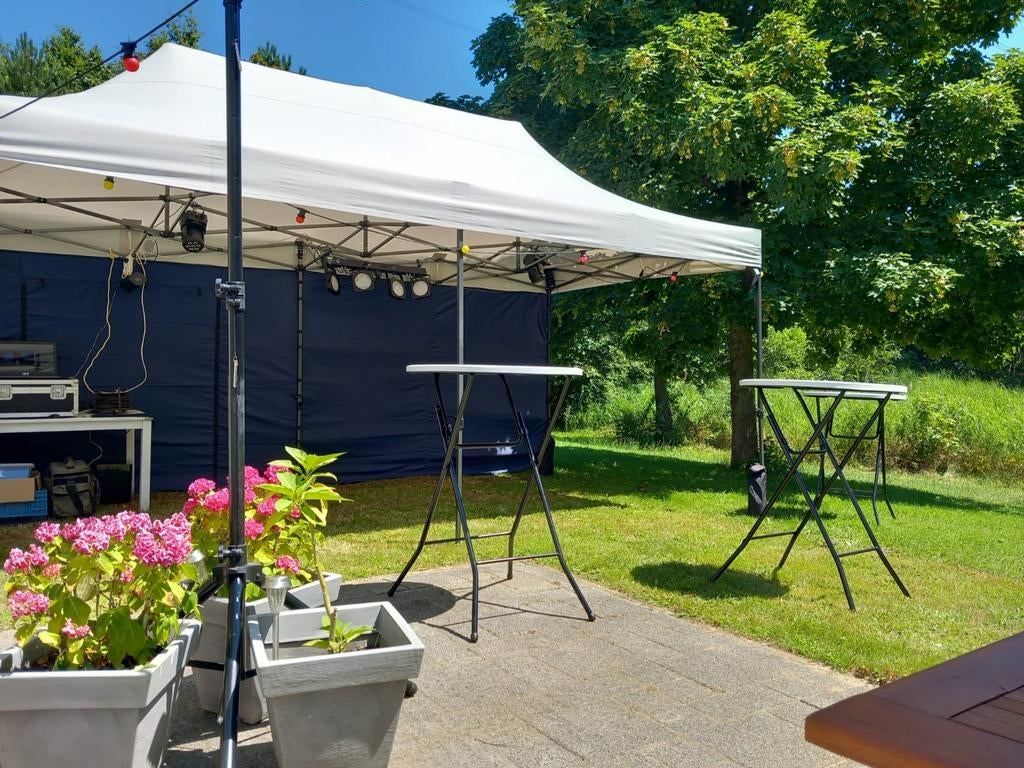Te huur div maten partytenten interessante pakketten, Tuin en Terras, Partytenten, Ophalen of Verzenden, Minder dan 5 meter