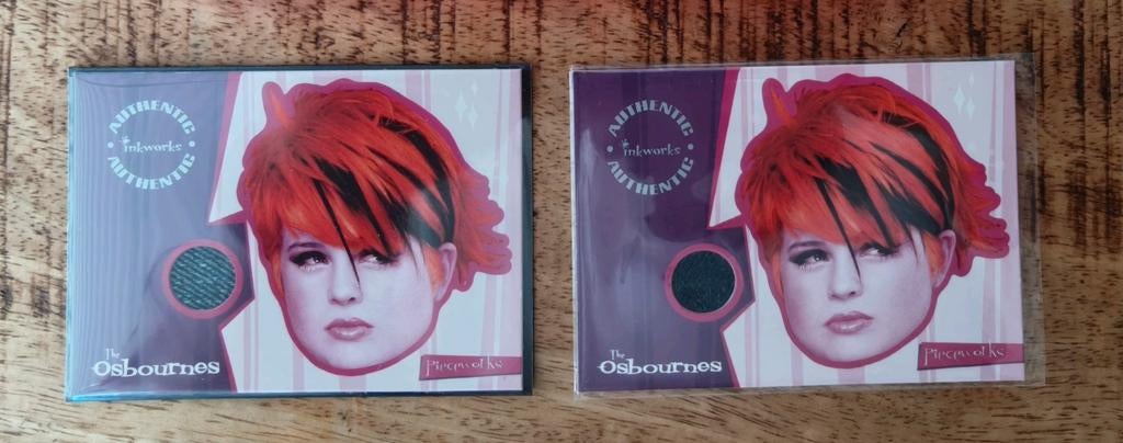 Kelly Osbourne serie The Osbournes 2002 kaart, Ophalen of Verzenden, Nieuw, Meerdere kaarten, Foil