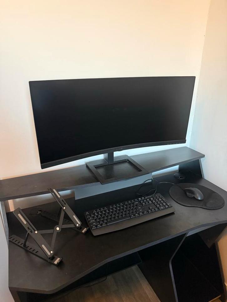 Philips computermonitor + muis, toetsenbord &laptophouder, Computers en Software, Monitoren, Zo goed als nieuw, 60 Hz of minder