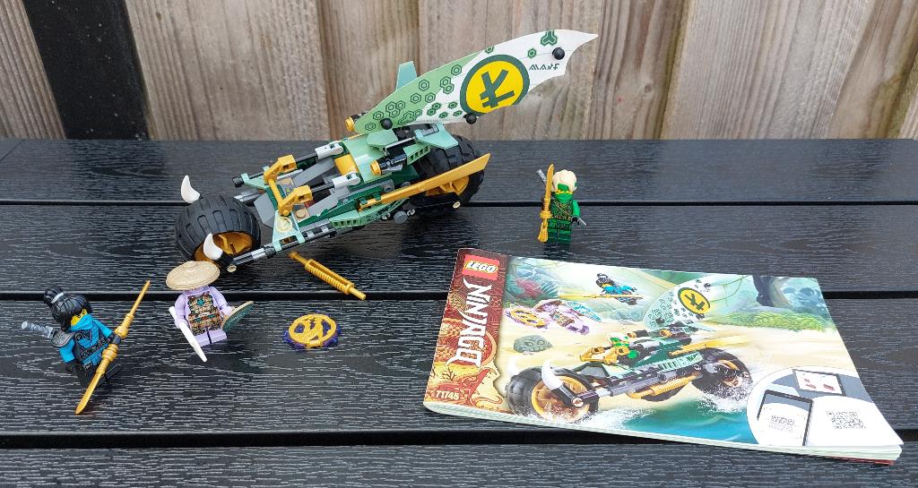 Lego 71745 - Ninjago Lloyd’s Junglechopper, Ophalen of Verzenden, Zo goed als nieuw, Complete set, Lego