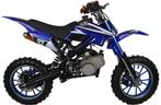 Nieuwe Kindermotor 50cc. Motocross Kids Dirtbike. Blauw., Ophalen of Verzenden, Nieuw