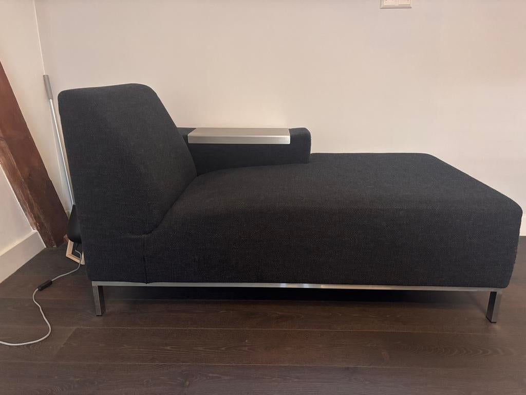 Gelderland chaise longue Jan de Bouvrie, Ophalen, Gebruikt, Eenpersoons, 75 tot 100 cm