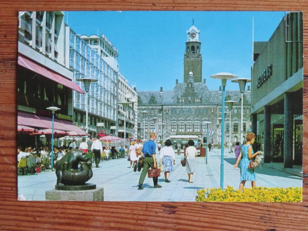 Rotterdam Stadhuisplein met Stadhuis, Ophalen of Verzenden, Voor 1920, Noord-Brabant