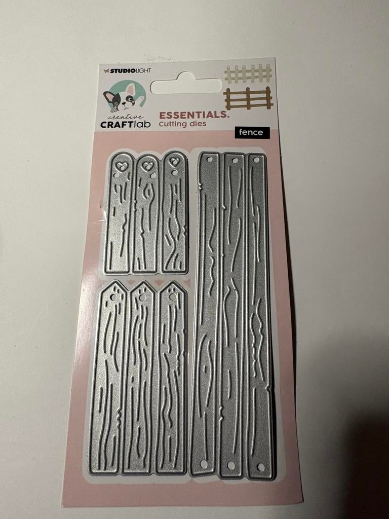 Craftlab snijmal fence / hek, Hobby en Vrije tijd, Kaarten | Zelf maken, Ophalen of Verzenden, Zo goed als nieuw, Overige thema's