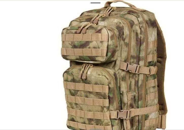 Mountain rugzak 45l inhoud diverse prints nieuw, Verzamelen, Militaria | Algemeen, Landmacht, Nederland, Ophalen of Verzenden