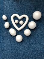 Set van diverse piepschuim vormen, inclusief ballen, eieren, Ophalen of Verzenden, Zo goed als nieuw
