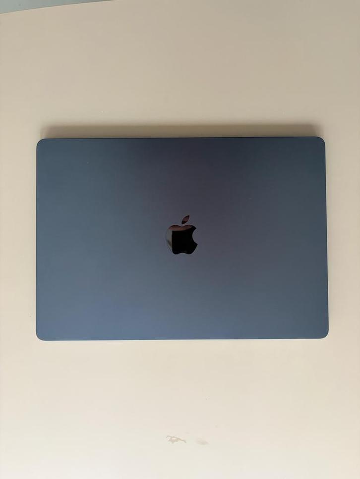 MacBook Air 15-inch M2 – 16GB – 256GB – Midnight, Computers en Software, Apple Macbooks, Zo goed als nieuw, MacBook Air, 15 inch