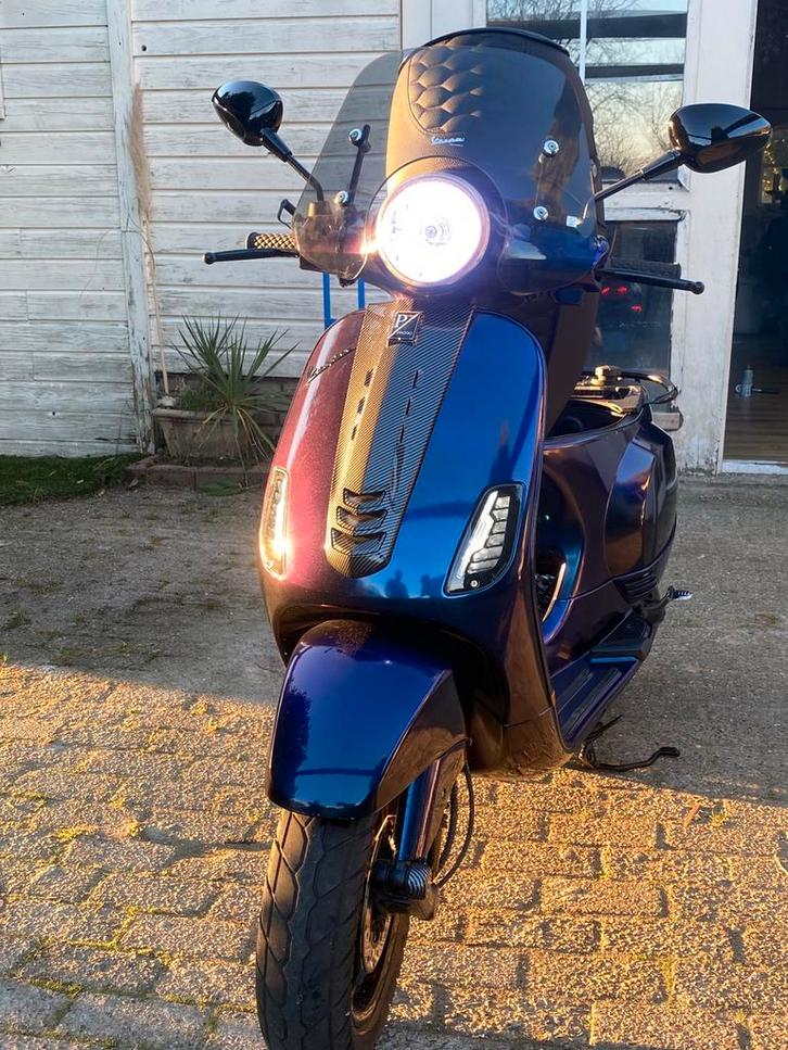 Indo Vespa Lx 70 cc Malossi x Polini - level 10 - mono zadel, Fietsen en Brommers, Scooters | Piaggio, Zo goed als nieuw, Overige modellen
