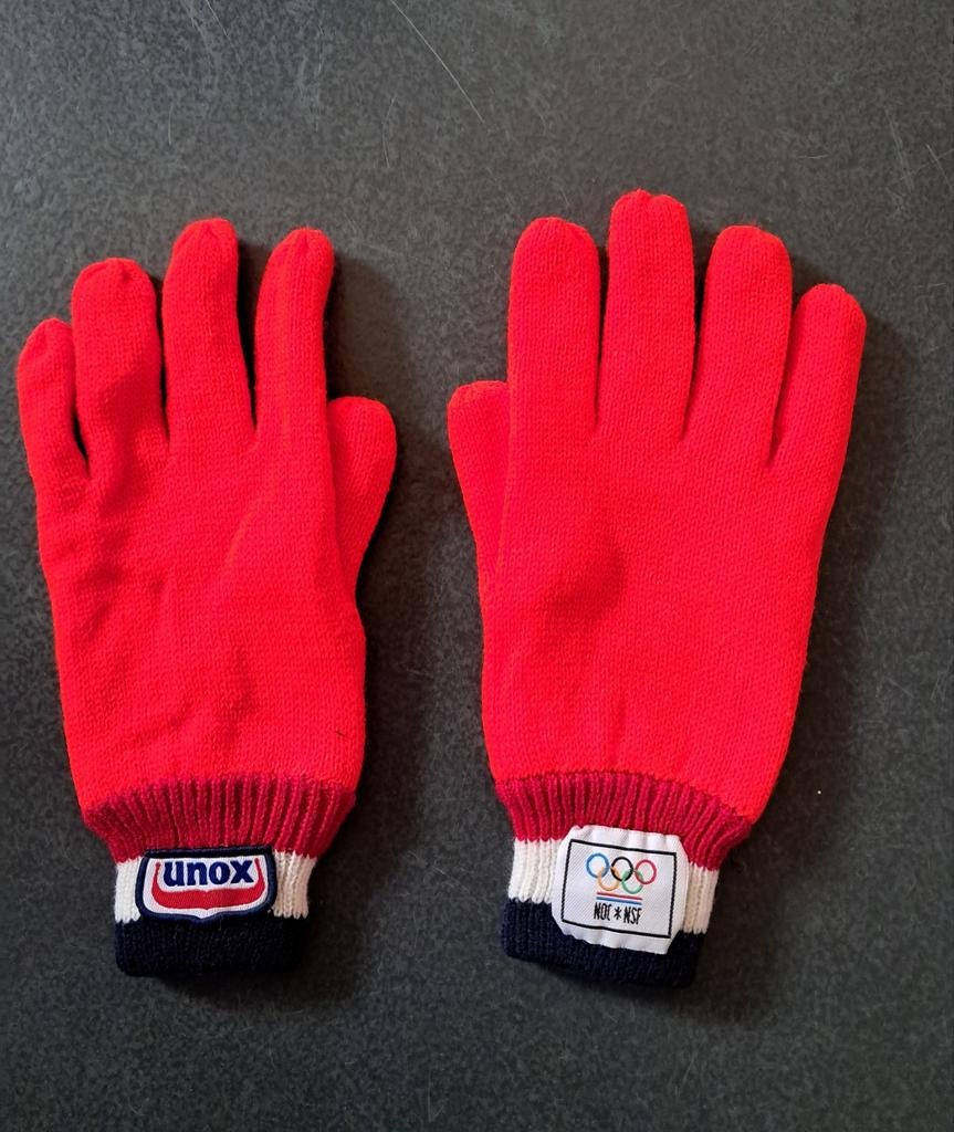 Oranje Unox handschoenen Olympische Spelen, Ophalen of Verzenden, Nieuw