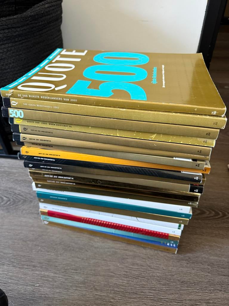 Quote 500 magazines - Diverse jaargangen, Boeken, Ophalen, Gelezen, Overige typen