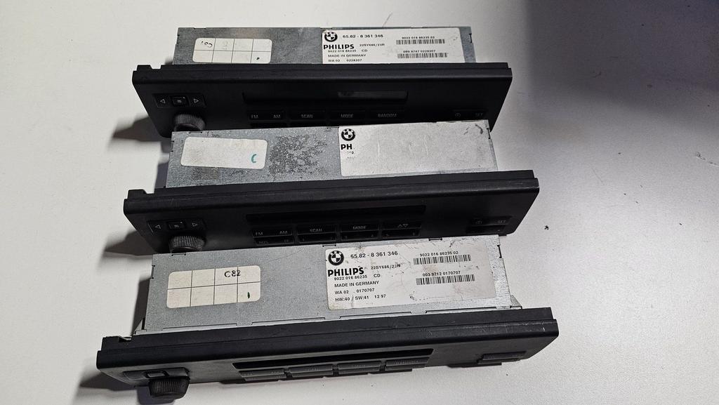 Radio  display BMW 5-Serie E39 65828361346 8361346 688283610, Auto diversen, Autoradio's, Ophalen of Verzenden