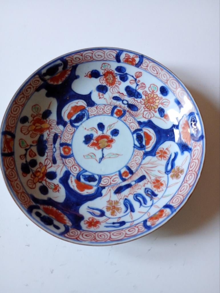 Aziatica Imari Antiek Porselein Goudimari 18e Eeuw, Ophalen of Verzenden