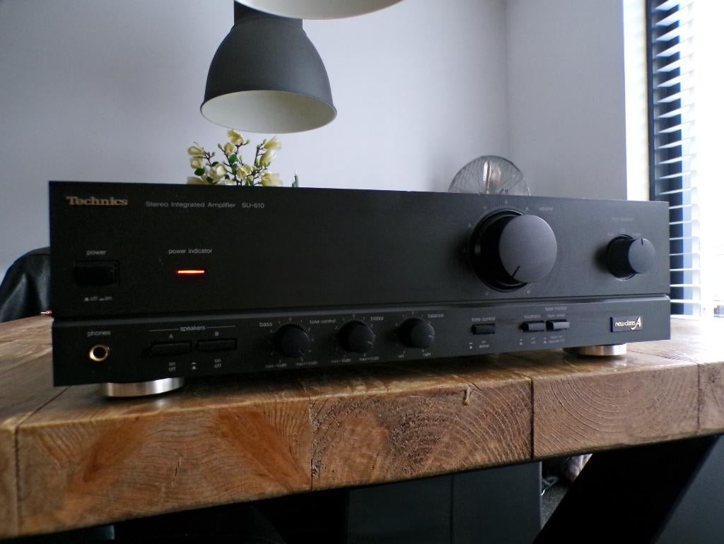 Mooie Technics SU-610 versterker + Technics SB-F1 MK2 set, Overige merken, Gebruikt, Speakers, Losse componenten