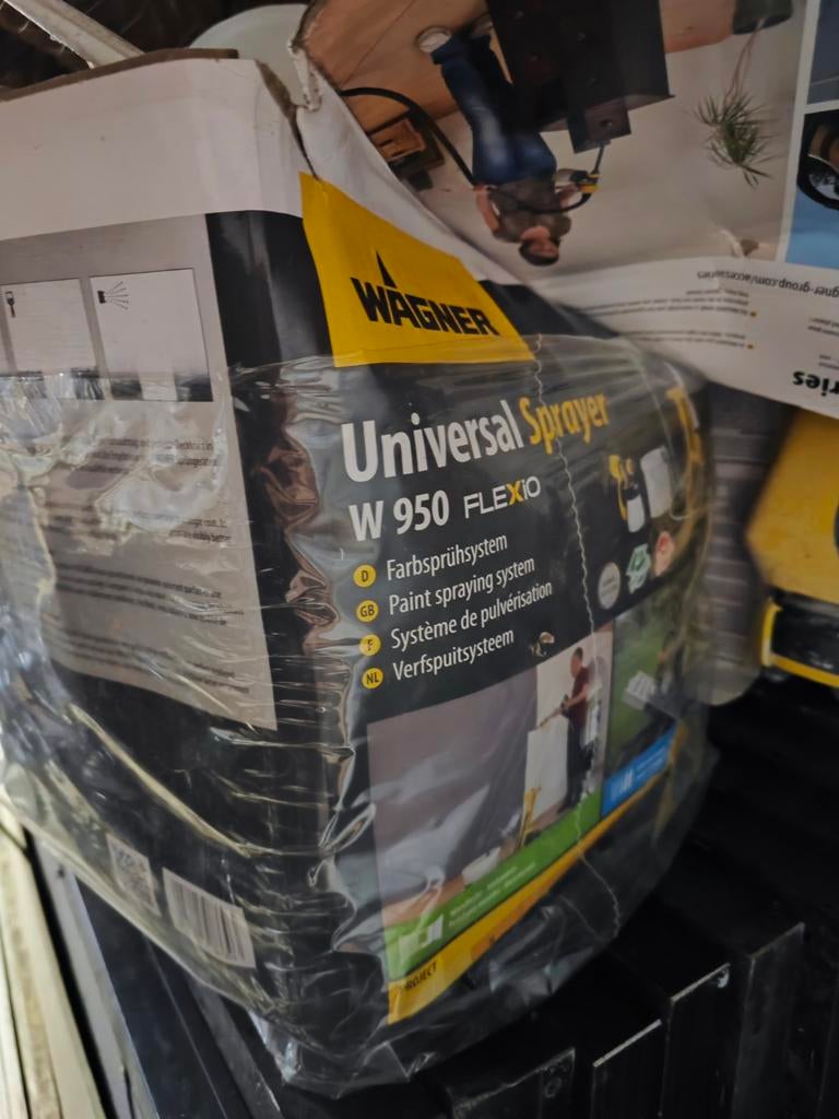 Wagner Universal Sprayer W 950 FLEXiO verfspuitsysteem, Doe-het-zelf en Verbouw, Schildersmaterialen, Ophalen