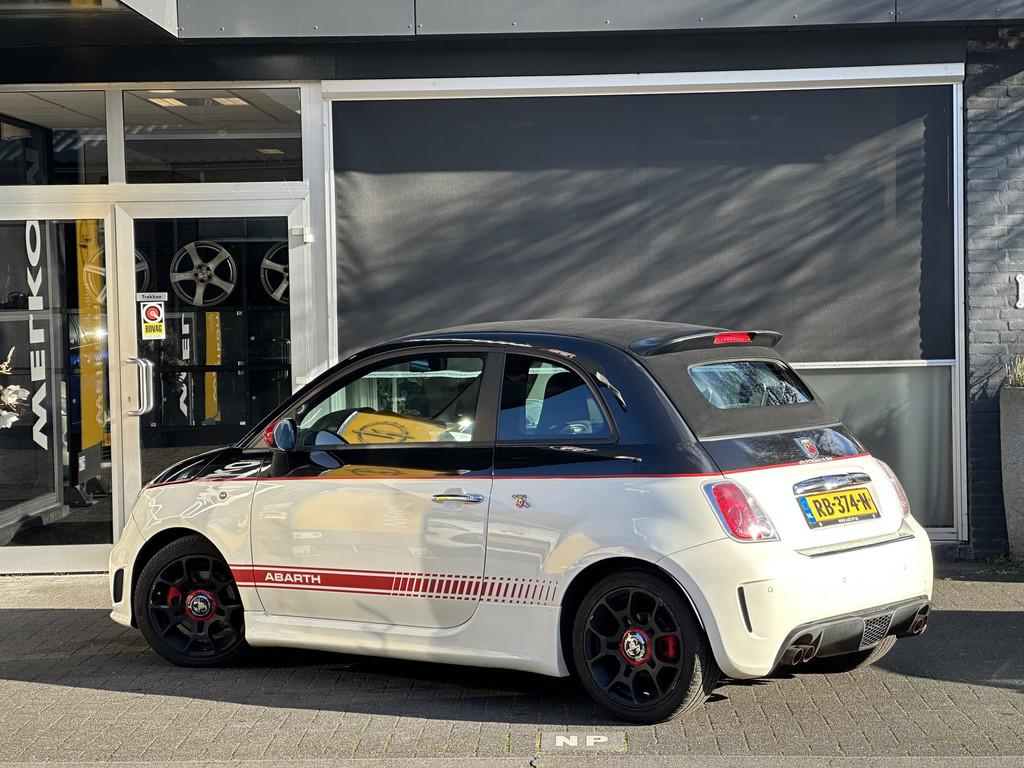 Fiat 500 1.4 T-Jet Abarth Competizione 161 PK / CABRIO / CLI, Auto's, Fiat, Euro 5, 15 km/l, Gebruikt, 4 cilinders
