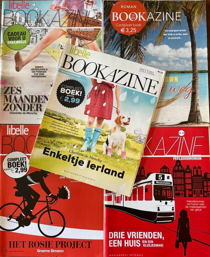 5 Libelle Bookazine romans, Charlotte de Monchy, Karma Brown, Boeken, Romans, Zo goed als nieuw, Nederland, Ophalen of Verzenden