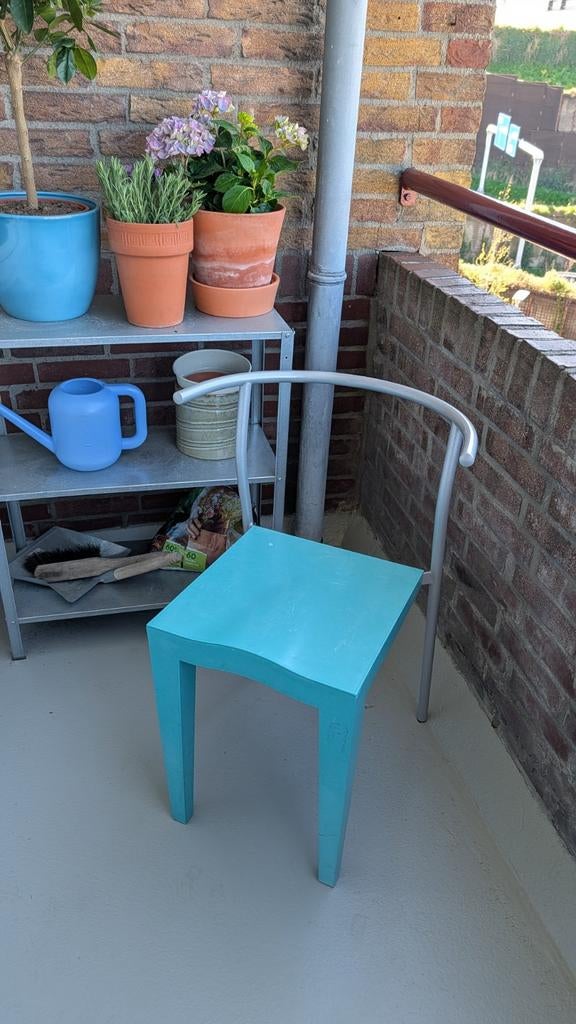 Dr. Glob stoel van Kartell - Philippe Starck, Huis en Inrichting, Stoelen, Ophalen, Gebruikt, Wit, Eén
