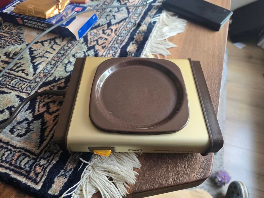 Vintage Douwe Egberts Technivorm warmhoudplaat, Ophalen of Verzenden