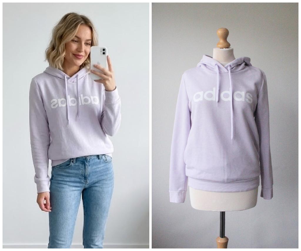 Adidas - prachtige lila hoodie - maat S, Paars, Zo goed als nieuw, Maat 36 (S), Verzenden