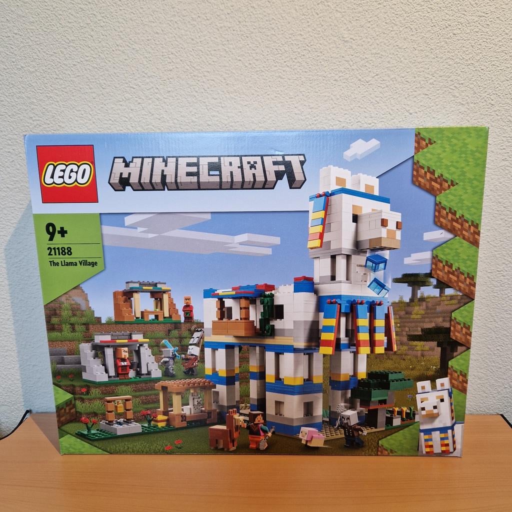 Lego minecraft 21188 lama village, nieuw in gesealde doos, Ophalen of Verzenden, Nieuw