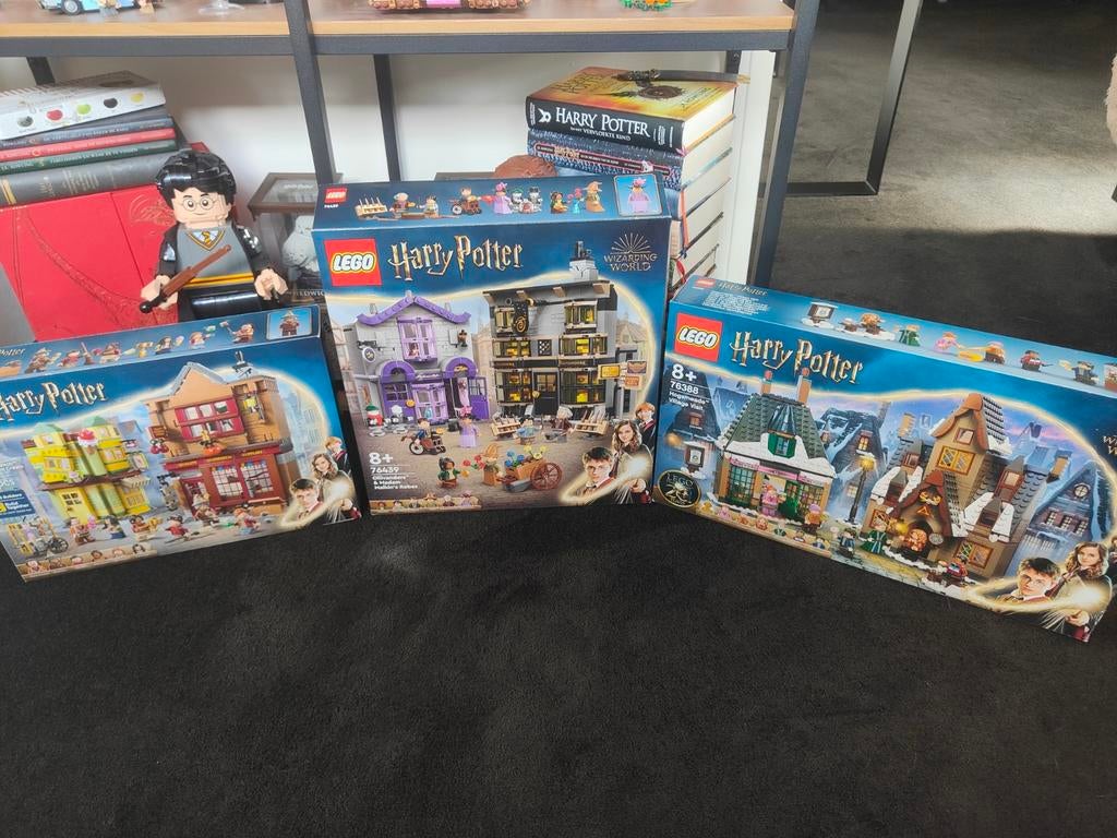 Grote collectie Harry Potter LEGO sets, Ophalen, Lego, Harry Potter, Zo goed als nieuw