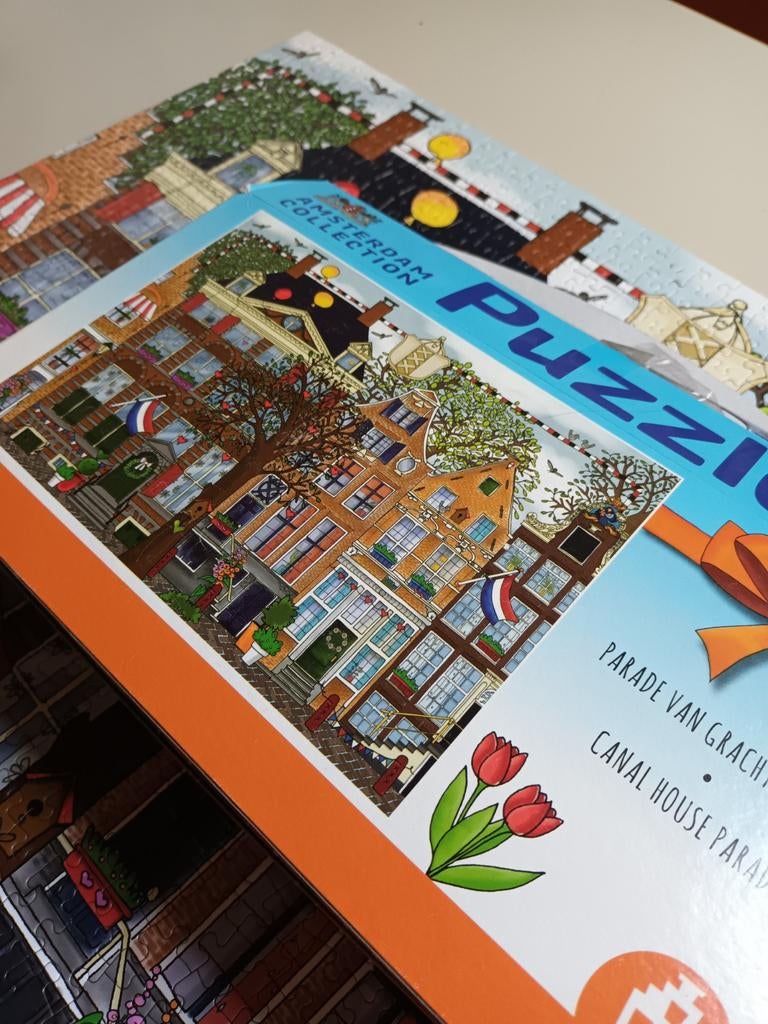 Puzzel amsterdam collection grachtenpanden, Ophalen of Verzenden, 500 t/m 1500 stukjes