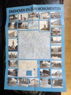 poster Eindhoven en zijn monumenten, monumentenlijst (1987), Ophalen of Verzenden, 20e eeuw of later, Zo goed als nieuw