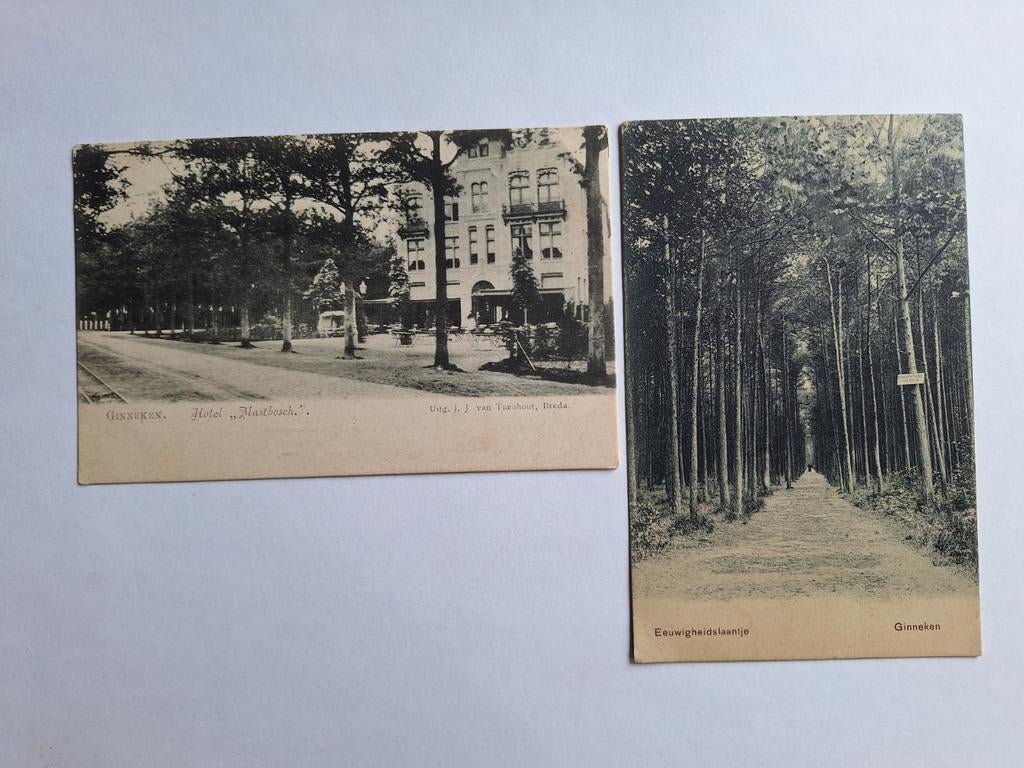 Ginneken 1, Verzamelen, Ansichtkaarten | Nederland, Ophalen of Verzenden