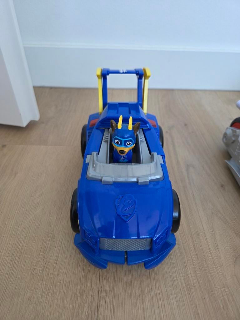 Paw Patrol Auto Chase met transformatie functie, Ophalen of Verzenden, Zo goed als nieuw